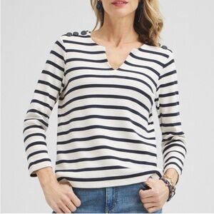 Chico’s Notch Neck Knit Top